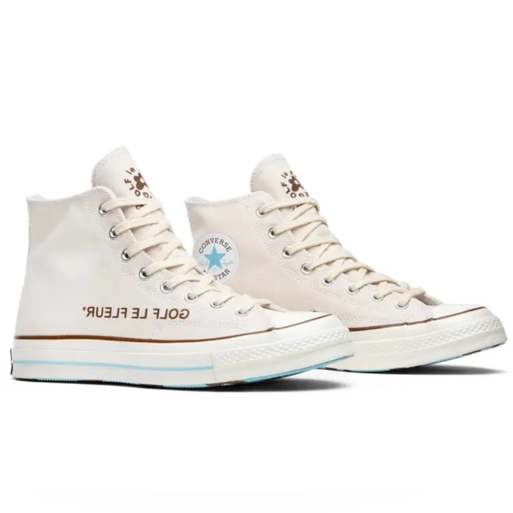 EUC Golf Le Fleur x Chuck 70 HI Parchment Canvas 2018 Women Size 5